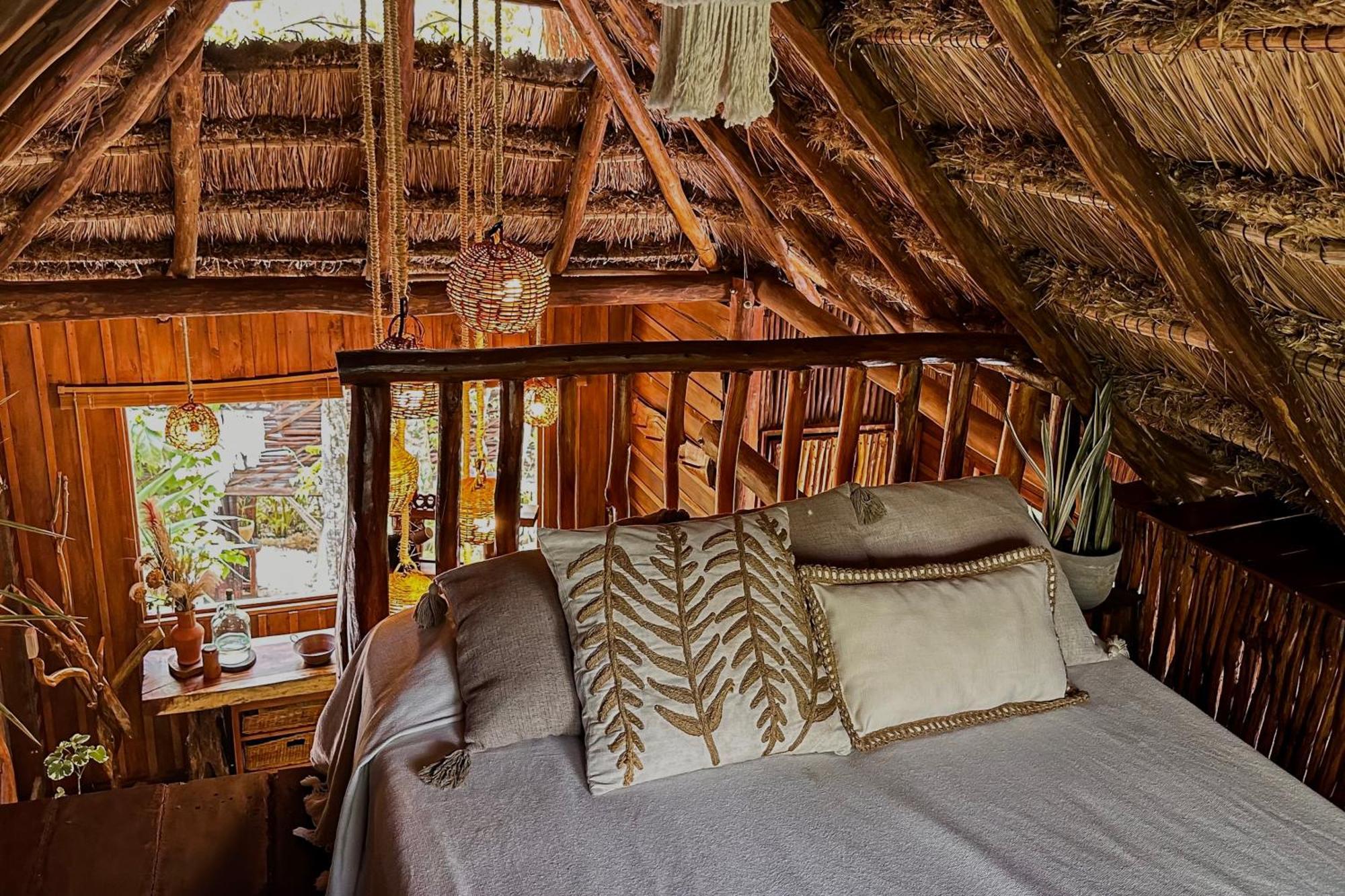 Anand Ecoaldea Villa Puerto Morelos Oda fotoğraf